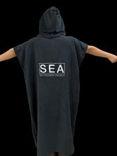 Hooded Zip Towel - BLACK